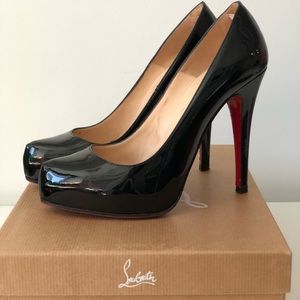Christian Louboutin Rolando Patent Leather Heels
